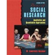 Basics of Social Research : Qualitative and Quantitative Approaches