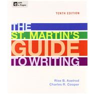 St. Martin's Guide to Writing 10e, Paper Version & Sticks and Stones 8e