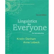 Linguistics for Everyone An Introduction