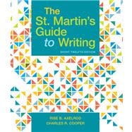 The St. Martin's Guide to Writing, Short Edition