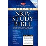 Holy Bible: New King James Version, Burgundy, Bonded Leather, Personal Size Study Bible