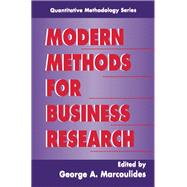 Modern Methods for Business Research