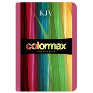 KJV Large Print Compact Bible, Hot Pink Colormax LeatherTouch