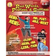 Jumpstarters for Root Words, Prefixes, and Suffixes