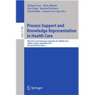 Process Support and Knowledge Representation in Health Care