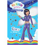 Rainbow Magic Rainbow Fairies Book #6: Inky the Indigo Fairy book cover, ISBN 9781667204390