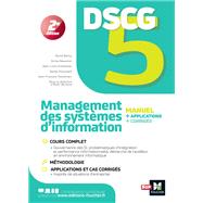 DSCG 5 - Management des systèmes d'information - Manuel et applications 2022-2023