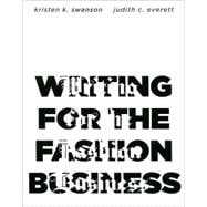 Writing for the Fashion Business