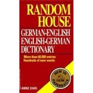 Random House German-English English-German Dictionary Second Edition