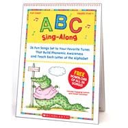 ABC Sing-Along Flip Chart 26 Fun Songs Set to Your Favorite Tunes That Build Phonemic Awareness & Teach Each Letter of the Alphabet