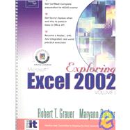 Exploring Microsoft Excel 2002 Volume 1