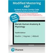 Mastering A&P with Pearson eText (up to 18-weeks) + Print Combo Access Code for Marieb Human Anatomy & Physiology