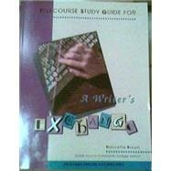 Telecourse Guide for A Writer's Exchange,9780321084408