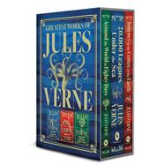 Greatest Works of Jules Verne: 20,000 Leagues Under the Sea, Journey to the Centre of the Earth, Around the World in Eighty Days (Deluxe Hardbound Edition | Boxed Set)