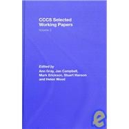 CCCS Selected Working Papers: Volume 2,9780415324410