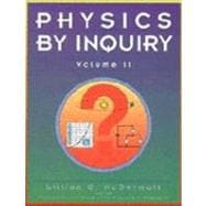 Physics By Inquiry, Volume 2,