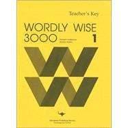 Wordly Wise 3000: Book 1 : Teacher's Key