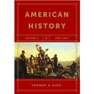 American History, Volume 1 1492-1877,9781433644412
