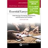 Essential Lawyering Skills [Connected eBook]