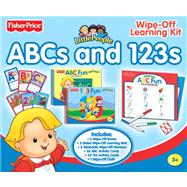 Little People ABCs and 123s Wipe-Off Learning Kit with Book(s) and Cards and Other and Pens/Pencils