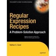 Regular Expression Recipes : A Problem-Solution Approach