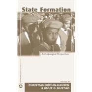 State Formation Anthropological Perspectives