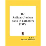 The Radium-Uranium Ratio In Carnotites
