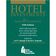 Hotel Investments Issues and Perspectives with Answer Sheet (AHLEI)