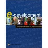 E-Development : From Excitement to Effectiveness