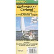 Mapsco Richardson/Garland City Map: Coverages Includes: Rockwall, Rowlett & Mesquite