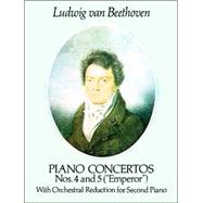 Piano Concertos Nos. 4 and 5 (