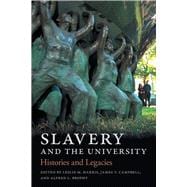 Slavery and the University,9780820354422