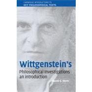 Wittgenstein's  Philosophical Investigations: An Introduction