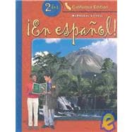 ¡En español! California, Student Edition, Level 2 (4th Edition)