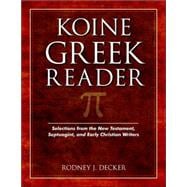 Koine Greek Reader