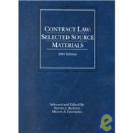 Contract Law: Selected Source Materials 2001