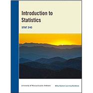 Introductory Statistics 8E for University of Massachusetts Amherst