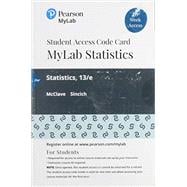 MyLab Statistics with Pearson eText -- 18 Week Standalone Access Card -- for Statistics