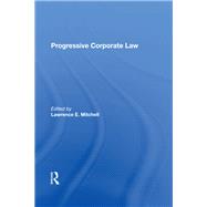 Progressive Corporate Law,9780367284435
