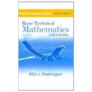 Basic Technical Mathematics With Calculus: Si Version