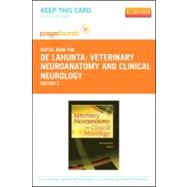 Veterinary Neuroanatomy and Clinical Neurology Pageburst Access Code