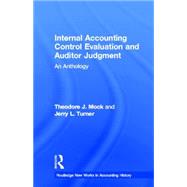 Internal Accounting Control Evaluation and Auditor Judgement: An Anthology