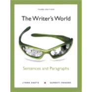 The Writer's World Sentences and Paragraphs Plus MyWritingLab with eText -- Access Card Package