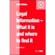 Legal Information: what it is and where to find it