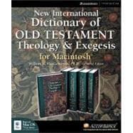 New International Dictionary of Old Testament Theology and Exegesis for Macintosh: The Complete 5-Volume Set with the Convenience and Speed of a CD