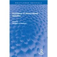 Problems of Nationalized Industry,9781032184456