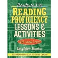 Ready-to-Use Reading Proficiency Lessons & Activities 4th Grade Level