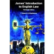 James' Introduction To English Law