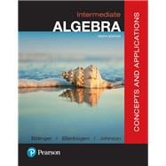 MyLab Math with Pearson eText for Intermediate Algebra: Concepts and Applications Bundle with 3rd party eBook (Inclusive Access)