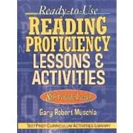 Ready-to-Use Reading Proficiency Lessons and Activities : 8th Grade Level